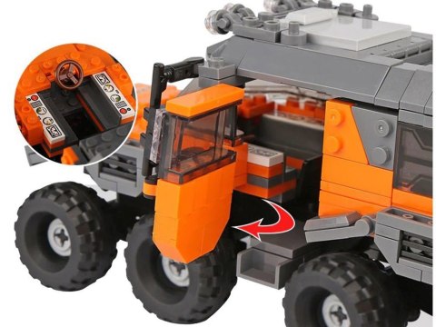 Techniczne duże Klocki terenowe auto 529ele ZA3467 Techniczne duże Klocki terenowe auto 529ele ZA3467