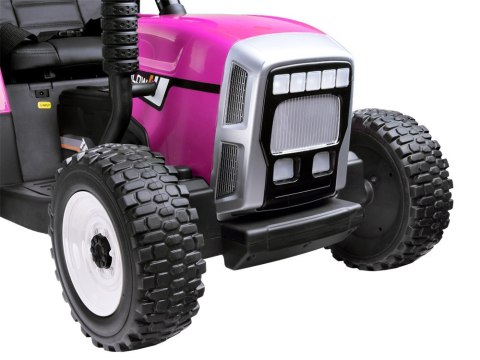 Traktor z przyczepą na akumulator + pilot PA0242 Traktor z przyczepą na akumulator + pilot PA0242