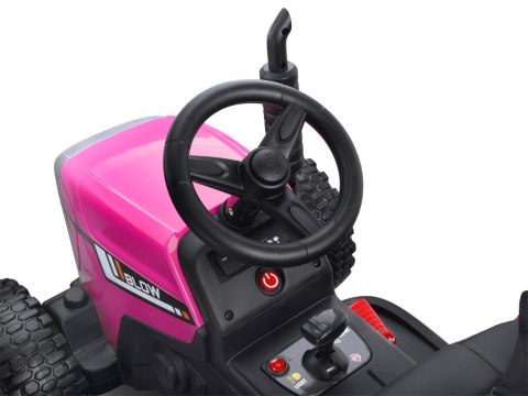 Traktor z przyczepą na akumulator + pilot PA0242 Traktor z przyczepą na akumulator + pilot PA0242