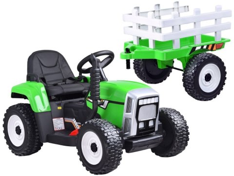 Traktor z przyczepą na akumulator + pilot PA0242 Traktor z przyczepą na akumulator + pilot PA0242