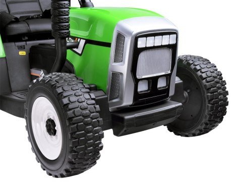 Traktor z przyczepą na akumulator + pilot PA0242 Traktor z przyczepą na akumulator + pilot PA0242