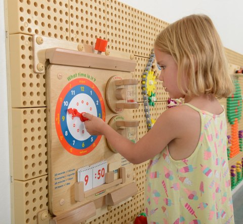 MASTERKIDZ Nauka O Czasie Czytanie Godziny - Tablica Edukacyjna MASTERKIDZ Nauka O Czasie Czytanie Godziny - Tablica Edukacyjna
