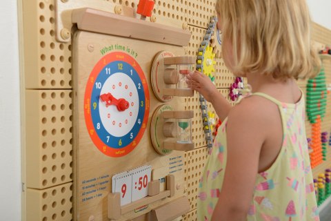 MASTERKIDZ Nauka O Czasie Czytanie Godziny - Tablica Edukacyjna MASTERKIDZ Nauka O Czasie Czytanie Godziny - Tablica Edukacyjna