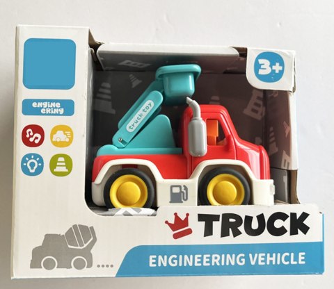 Autko Dźwig z Funkcją Dźwięku i Świateł