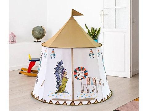 Namiot Indiański Tipi okrągły namiot do zabawy dla dzieci ZA4940 Namiot Indiański Tipi okrągły namiot do zabawy dla dzieci ZA4940