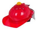 Interaktywny Kask Strażaka dla dzieci 3+ Dźwięki Syren + Światełka + Regulowany obwód Interaktywny Kask Strażaka dla dzieci 3+ Dźwięki Syren + Światełka + Regulowany obwód