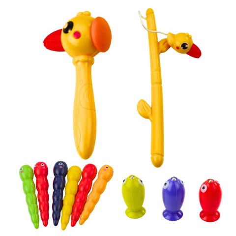 LEAN Toys Kostka Edukacyjna Sensoryczna Cymbałki Labirynt Krokodylek