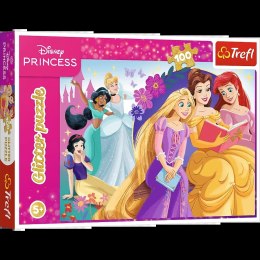 Trefl Puzzle Puzzle - 100 Glitter - Blask magii przyjaźni - Dinsey - Trefl 14834