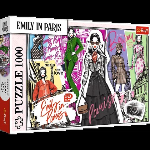 Trefl Puzzle Puzzle - 1000 - Emily w Paryżu: Modowe Inspiracje - Trefl 10967
