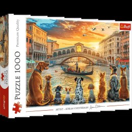 Trefl Puzzle Puzzle - 1000 - Pieski w Wenecji - Trefl 10944