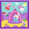 Trefl Puzzle Puzzle - 3w1 (20, 36, 50) - Zwyczaje świnki Peppy - Świnka Peppa - Trefl 34893