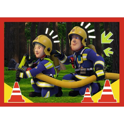 Trefl Puzzle Puzzle - 4w1 (12, 15, 20, 24) - Przygody strażaka Sama - Strażak Sam - Trefl 34632 Trefl Puzzle Puzzle - 4w1 (12, 15, 20, 24) - Przygody strażaka Sama - Strażak Sam - Trefl 34632