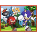 Trefl Puzzle Puzzle - 4w1 (35, 48, 54, 70) - Przygody Sonica - Trefl 34625