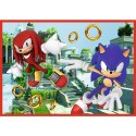 Trefl Puzzle Puzzle - 4w1 (35, 48, 54, 70) - Przygody Sonica - Trefl 34625