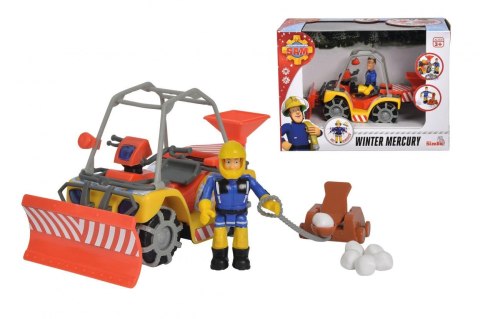 Strażak Sam Śnieżny Quad Mercury z figurką Strażak Sam Śnieżny Quad Mercury z figurką