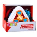 LEAN Toys Kostka Edukacyjna Manipulacyjna Sensoryczna Dla Malucha Kolorowa 5w1