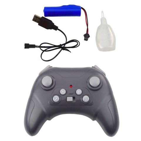 LEAN Toys Wyścigówka Zdalnie Sterowana RC 1:10 Światła Dźwięki Para Wodna Czerwona