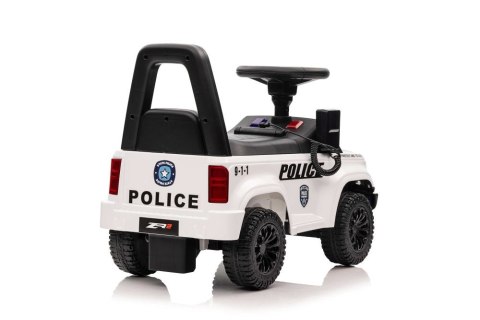 LEAN CARS Jeździk z Megafonem QLS-993 Biały