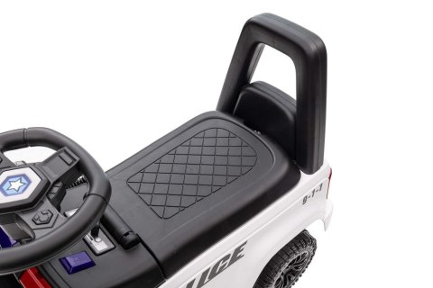 LEAN CARS Jeździk z Megafonem QLS-993 Biały