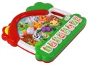 LEAN Toys Organki Pianinko Zwierzątka Do Nauki Angielskiego Panel Edukacyjny