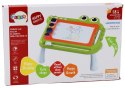 LEAN Toys Tablica Stoliczek Do Rysowania Znikopis Krokodyl Stempelki Zielony
