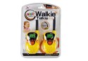 LEAN Toys Walkie Talkie Krótkofalówki Zasięg 100 m Żółte Dla Dzieci