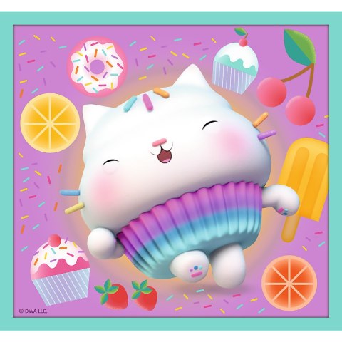 Trefl Puzzle Puzzle - 10w1 - W świecie Gabi - Koci Domek Gabi - Trefl 96003