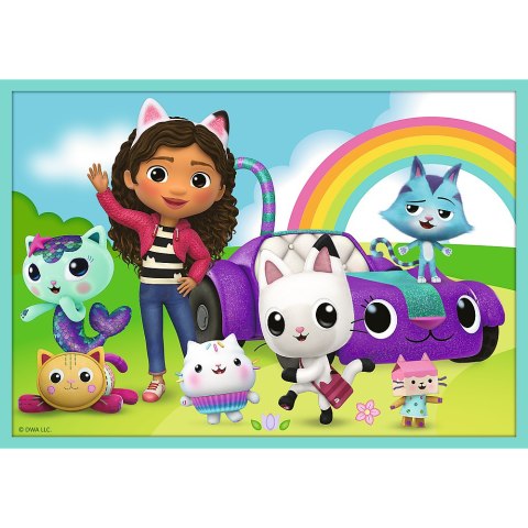 Trefl Puzzle Puzzle - 10w1 - W świecie Gabi - Koci Domek Gabi - Trefl 96003
