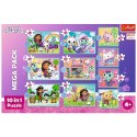 Trefl Puzzle Puzzle - 10w1 - W świecie Gabi - Koci Domek Gabi - Trefl 96003