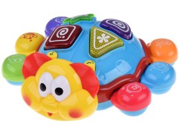 Uciekający robaczek interaktywna zabawka do raczkowania melodie ZA5953