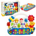 LEAN Toys Pianinko Dla Maluszka Odgłosy Zwierząt 2 Kolory
