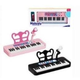 Pianinko muzyczne z mikrofonem 55x7,6x24,3cm MIX