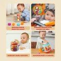 WOOPIE BABY Walec Kostka Sensoryczna Interaktywny Bębenek