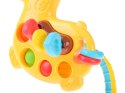 Zabawka sensoryczna 3w1 ŻYRAFA - przesuwanie przeciąganie pop it ZA5762