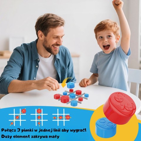 WOOPIE Elektroniczna Gra w Kółko i Krzyżyk