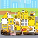 WOOPIE Magneyczne Klocki Konstrukcyjne Plac Budowy STEAM 47 el.