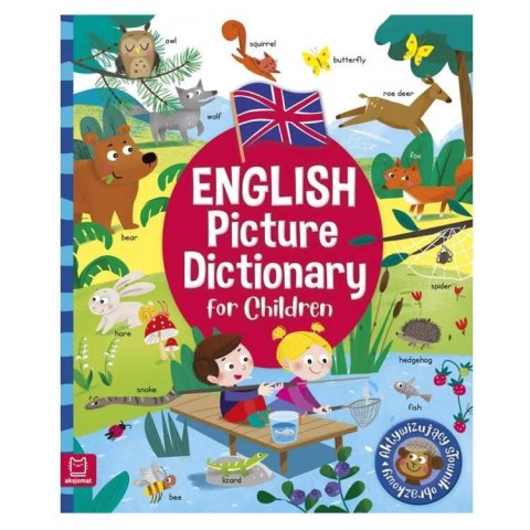Aksjomat English Picture Dictionary for Children ilustrowany słownik dla dzieci KS0912