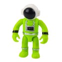 LEAN Toys Statek Kosmiczny Ufo Figurka Astronauty Światła Dźwięki Zielony