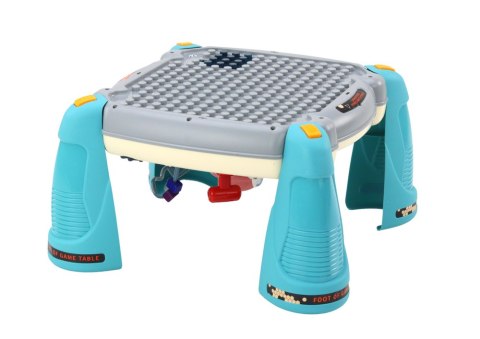 LEAN Toys Interaktywny Stoliczek Edukacyjny Panel Dziecięcy Pianinko Kosmos Niebieski