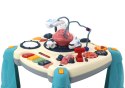 LEAN Toys Interaktywny Stoliczek Edukacyjny Panel Dziecięcy Pianinko Kosmos Niebieski