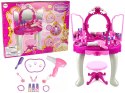 LEAN Toys Ogromna Bajkowa Toaletka Dla Księżniczki Krzesło Lustro