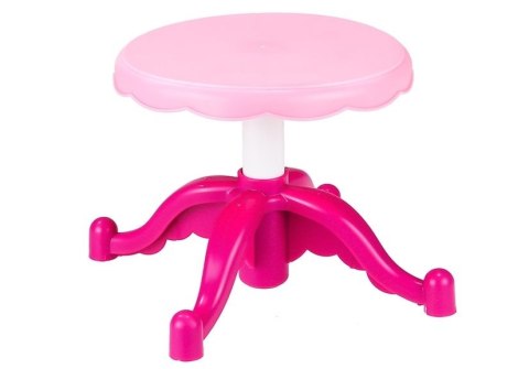 LEAN Toys Ogromna Bajkowa Toaletka Dla Księżniczki Krzesło Lustro