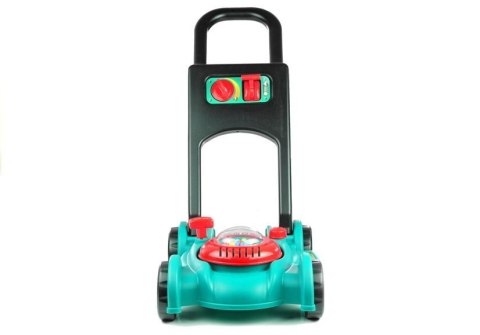 LEAN Toys Zestaw Ogrodnika Kosiarka Kask Kanister Pchacz