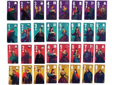 Muduko Gra karciana Dracula vs. Van Helsing - trzymająca w napięciu GR0812