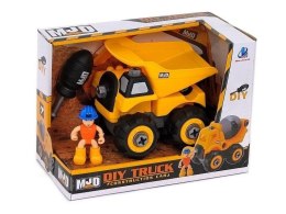 Pojazd budowlany wywrotka do skręcania