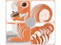 Puzzle 3D kartonowy model WIEWIÓRKA zrób to sam DIY 35 ele ZA5720