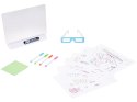 Tablica do Rysowania 3D z Podświetleniem LED + Pisaki i Okulary TA0114