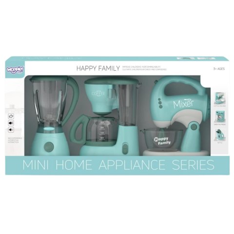 WOOPIE Zestaw AGD dla Dzieci 3w1 Mikser Blender Robot Kuchenny