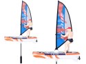 Zdalnie sterowany świecący WINDSURFER pływający na pilota RC0740