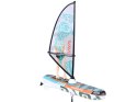 Zdalnie sterowany świecący WINDSURFER pływający na pilota RC0740